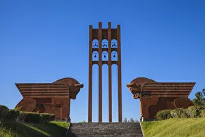 Armenia, near Armavir, Sardarapat War memorial Armenia, near Armavir, Sardarapat War memorial