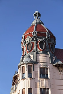 Art Nouveau architecture of Ungar Mayer Palace, Szeged, Southern Plain, Hungary Art Nouveau architecture of Ungar Mayer Palace, Szeged, Southern Plain, Hungary