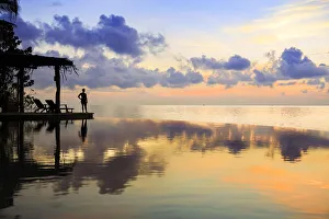 Asia, Cambodia, Sihanoukville, Preah Sihanouk, Koh Rong, Song Saa island resort; woman Asia, Cambodia, Sihanoukville, Preah Sihanouk, Koh Rong, Song Saa island resort; woman