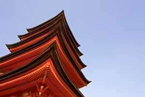 Asia, Japan, Honshu Island, Hiroshima, Miyajima (Itsuku-shima), Five-storied Pagoda Asia, Japan, Honshu Island, Hiroshima, Miyajima (Itsuku-shima), Five-storied Pagoda