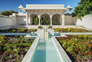 Australasia, New Zealand, Waikato Region, Hamilton, Indian Char Bagh Garden Australasia, New Zealand, Waikato Region, Hamilton, Indian Char Bagh Garden