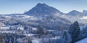 Austria, Salzburgerland, Hof bei Salzburg, winter landscape Austria, Salzburgerland, Hof bei Salzburg, winter landscape