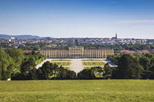 Austria, Vienna, Schonbrunn Palace - a former imperial summer residence Austria, Vienna, Schonbrunn Palace - a former imperial summer residence