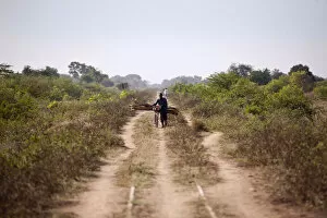 Aweil, South Sudan. Disused railway, built by the British Colonialists