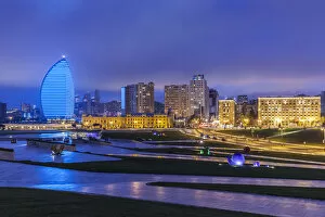 Kavkaz Gallery: Azerbaijan, Baku, Trump Hotel and Tower