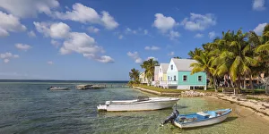 Bahamas, Abaco Islands, Green Turtle Cay, New Plymouth, Oceanfront wooden houses Bahamas, Abaco Islands, Green Turtle Cay, New Plymouth, Oceanfront wooden houses