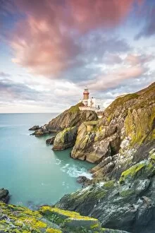 Ireland Collection: Baily lighthouse, Howth, County Dublin, Ireland, Europe