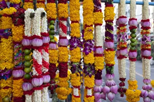 Bangkok, Thailand. Flowers at a street vendor in Bangkok Bangkok, Thailand. Flowers at a street vendor in Bangkok