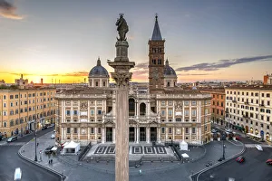 Basilica of Saint Mary Major or Basilica di Santa Maria Maggiore, Rome, Lazio, Italy Basilica of Saint Mary Major or Basilica di Santa Maria Maggiore, Rome, Lazio, Italy