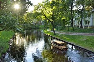 Bastion Hill Park (Bastejkalns Park) is a beautiful and quiet park along a channel Bastion Hill Park (Bastejkalns Park) is a beautiful and quiet park along a channel