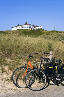 Beach hall, Langeoog, the East Frisians, Germany Beach hall, Langeoog, the East Frisians, Germany