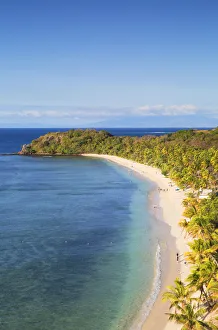 Beach at Mana Island Resort, Mana Island, Mamanuca Islands, Fiji Beach at Mana Island Resort, Mana Island, Mamanuca Islands, Fiji