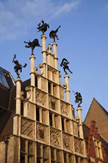 Images Dated 29th September 2010: Belgium, Ghent, Building Facade