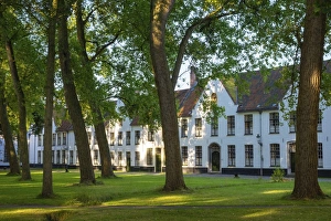 Flemish BÚguinages Gallery: Belgium, West Flanders (Vlaanderen), Bruges (Brugge). Begijnhof (Beguinage) of Bruges