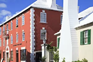 Historic Town of St George and Related Fortifications, Bermuda Collection: Bermuda, St Georges Parish, St. Georges (UNESCO WORLD HERITAGE SITE)