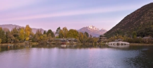 Black Dragon Pool Park and Yulong Xueshan Mountain Black Dragon Pool Park and Yulong Xueshan Mountain