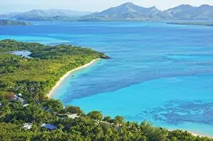 Images Dated 2nd August 2012: Blue Lagoon, Nacula island, Yasawa island group, Fiji, South Pacific islands, Pacific