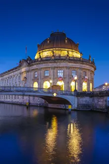 Bode Museum and Spree River, Berlin, Germany Bode Museum and Spree River, Berlin, Germany