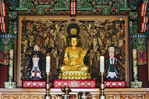 North East Asia Gallery: Bongeunsa Temple in the Gangnam District of Seoul, South Korea