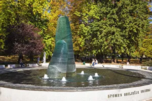 Bosnia and Herzegovina, Sarajevo, Veliki Park, Memorial to Children Killed in the Bosnia and Herzegovina, Sarajevo, Veliki Park, Memorial to Children Killed in the