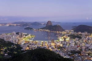 Botafogo and Sugarloaf Mountain (Pao de Acucar) from Corcovado Botafogo and Sugarloaf Mountain (Pao de Acucar) from Corcovado