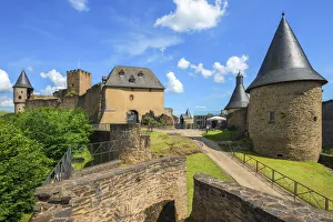 Bourscheid castle, Kanton Diekirch, Luxembourg Bourscheid castle, Kanton Diekirch, Luxembourg