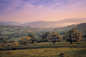 Brecon Beacons Print, a landscape photograph of the Welsh mountains