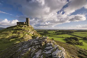 Brentor Church on the western fringes of Dartmoor National Park, Devon, England. Autumn Brentor Church on the western fringes of Dartmoor National Park, Devon, England. Autumn