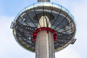 British Airways i360, the observation tower, on Brighton seafront, East Sussex, England British Airways i360, the observation tower, on Brighton seafront, East Sussex, England