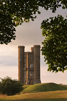Broadway Tower, one of the Cotswolds most recognisable buildings, Worcestershire, England Broadway Tower, one of the Cotswolds most recognisable buildings, Worcestershire, England