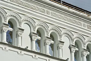 Detail of a building in Town Hall square. Old Town, a Unesco World Heritage Site. Vilnius Detail of a building in Town Hall square. Old Town, a Unesco World Heritage Site. Vilnius