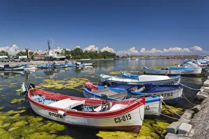 Bulgaria, Black Sea Coast, Sozopol, fishing harbor Bulgaria, Black Sea Coast, Sozopol, fishing harbor