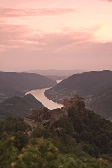 Burg Aggstein, Wachau, Lower Austria, Austria Burg Aggstein, Wachau, Lower Austria, Austria