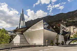Caldea Spa complex is the largest in Europe, Andorra La Vella, Andorra Caldea Spa complex is the largest in Europe, Andorra La Vella, Andorra