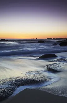 Camps Bay at sunset, Cape Town, Western Cape, South Africa Camps Bay at sunset, Cape Town, Western Cape, South Africa