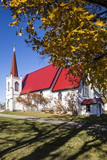 Canada, New Brunswick, Saint John River Valley, Gagetown, St John Anglican Church, b Canada, New Brunswick, Saint John River Valley, Gagetown, St John Anglican Church, b