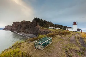 Canada, Nova Scotia, Advocate Harbour, Cape d'Or Lighthouse on the Bay of Fundy Canada, Nova Scotia, Advocate Harbour, Cape d'Or Lighthouse on the Bay of Fundy