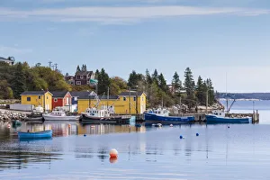 Canada, Nova Scotia, Northwest Cove, small coastal harbor Canada, Nova Scotia, Northwest Cove, small coastal harbor