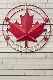 Canada, Prince Edward Island, Victoria, Canadian Maple Leaf Canada, Prince Edward Island, Victoria, Canadian Maple Leaf