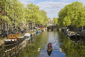 Images Dated 9th May 2013: Canal, Amsterdam, Holland, Netherlands