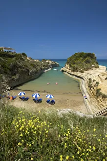 Canal d´Amour at Sidari, Corfu, Ionian Islands, Greece Canal d´Amour at Sidari, Corfu, Ionian Islands, Greece
