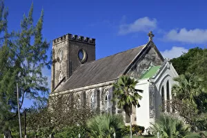 Images Dated 13th September 2012: Caribbean, Barbados, St. Andrew Parish Church (Barbados Oldest Church)