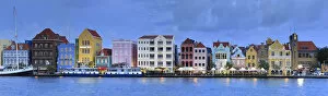 Dutch Colonial Architecture Collection: Caribbean, Netherland Antilles, Curacao, Willemstad (UNESCO World Heritage site), Punda