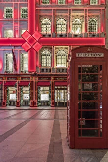 Cartier Gallery: The Cartier shop on Old Bond Street illuminated at night, London