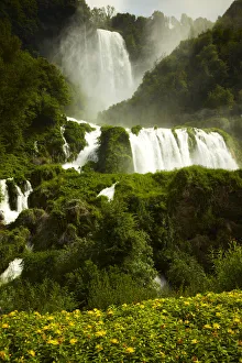 Cascata della Mamore, Terni, Umbria, Italy Cascata della Mamore, Terni, Umbria, Italy
