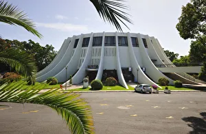 Casino of Funchal, a project by the architect Oscar Niemeyer. Madeira Casino of Funchal, a project by the architect Oscar Niemeyer. Madeira
