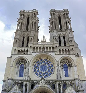 Cathedral of Our Lady of Laon, Laon, Aisne department, Picardy, France Cathedral of Our Lady of Laon, Laon, Aisne department, Picardy, France