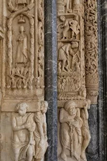Trogir Gallery: The Cathedral of St. Lawrence, Trogir, Dalmatian Coast, Croatia, Europe