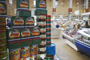 Caviar for sale in Bessarabsky Market, Kiev, Ukraine Caviar for sale in Bessarabsky Market, Kiev, Ukraine