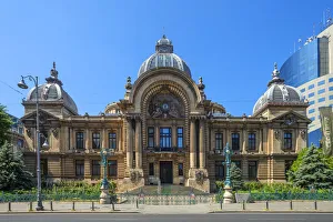 CEC-Palace, Bucharest, Walachia, Romania CEC-Palace, Bucharest, Walachia, Romania